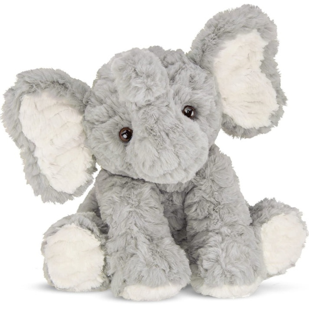 Bearington Collection Dinky the Gray Elephant Plush 10.5” 💜 BOGO